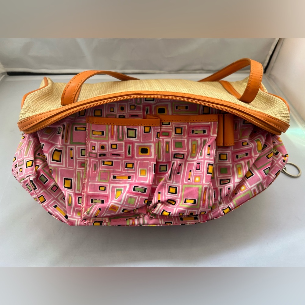Preston & York Orange and Tan Shoulder Bag - Picture 10 of 13
